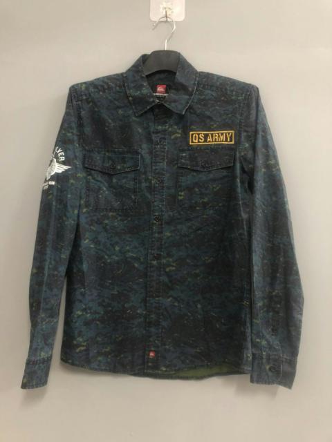 Other Designers QUIKSILVER Shirt Military US Army Digital