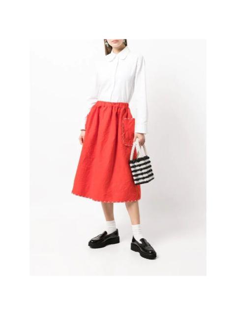 Comme Des Garçons New With Tag Red Skirt