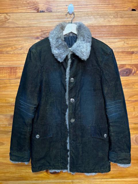 Other Designers Japanese Brand - SEMANTIC DESIGN FUR COLLAR LINED JACKET