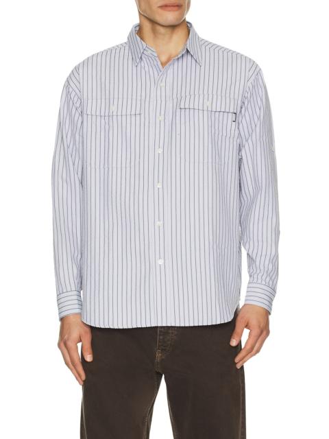 Metalwood Studio Seersucker Fishing Shirt