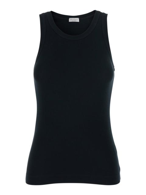 Brunello Cucinelli Brunello Cucinelli Women Ribbed Tank Top