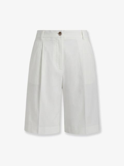 PINKO Pinko Byrana Linen And Viscose Shorts