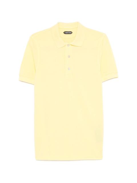 TOM FORD Cotton blend polo shirt