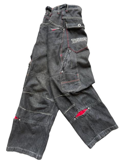 Archival Clothing - Transer Jeans Hip Hop Skateboard Multipocket Baggy Jeans 31