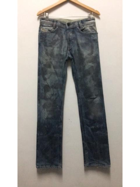 Diesel Diesel Slammer Stone Wash Distressed Painter Jeans 