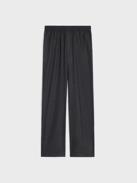 CELINE trousers IN CASHMERE FLANNEL