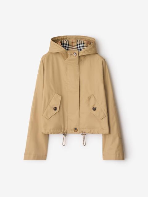 Burberry Short Gabardine Parka