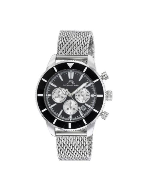 Other Designers Porsamo Bleu Brandon Chronograph Quartz Black Dial Men's Watch 1011ABRS