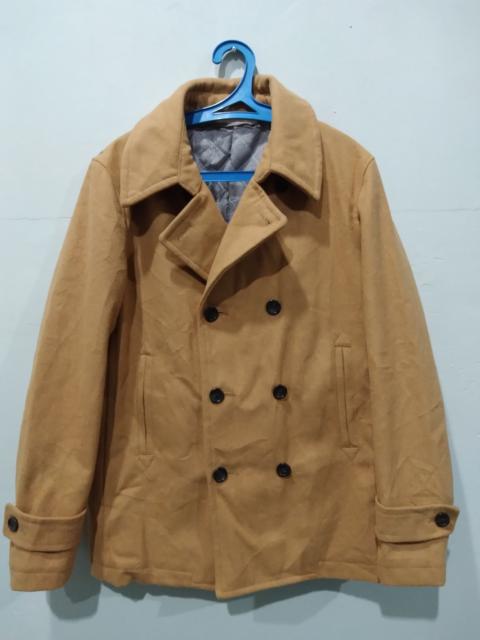 Other Designers Autumn Cashmere - GU Double Collar Wool Gents Jackets