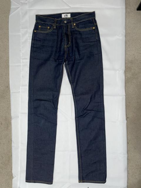 Other Designers Eytys - Waxed Contrast Stitch Cypress 5 Pocket Denim Jeans