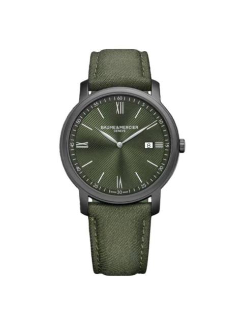 Other Designers Baume et Mercier Classima Quartz Green Dial Men's Watch M0A10766