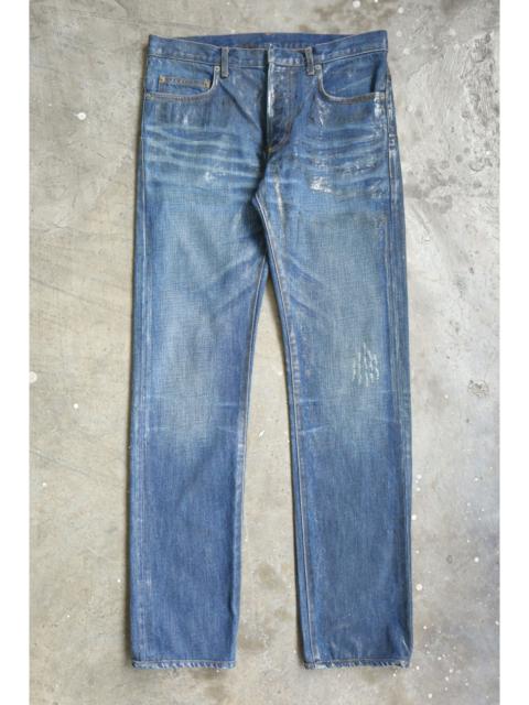 Dior Dior - KVA - F/W 08 - "Luster" Waxed Clawmark Denim Jean