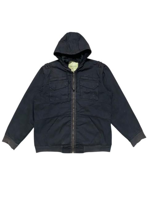 OAKLEY Vintage Oakley Black Jacket Hooded