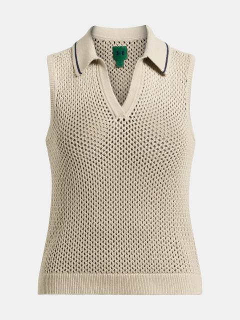 Under Armour Women's UA Premier Sleeveless Sweater Polo