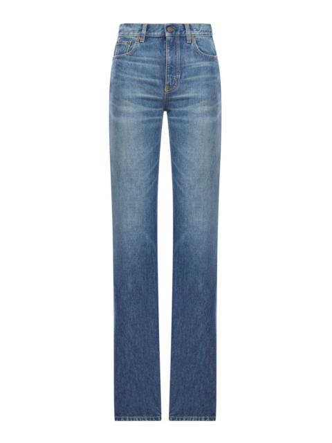 Chloé Chloe` Women Washed Cotton Denim Jeans
