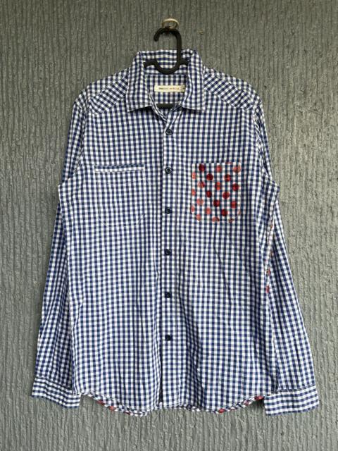 EVISU Evisu Genes Polka Print Flannel