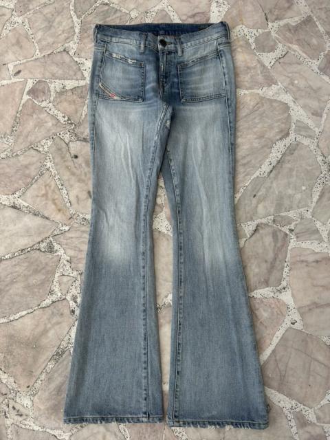 Diesel Diesel D-Ebby Vintage Ripped Flare Jeans