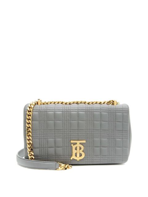 Burberry Burberry Grey Lambskin TB Lola Chain Small Crossbody (Authentic Pre-Loved)