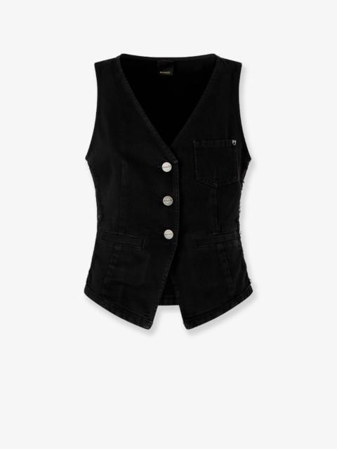 PINKO Pinko Gardener Cotton Vest With Laces Profiles