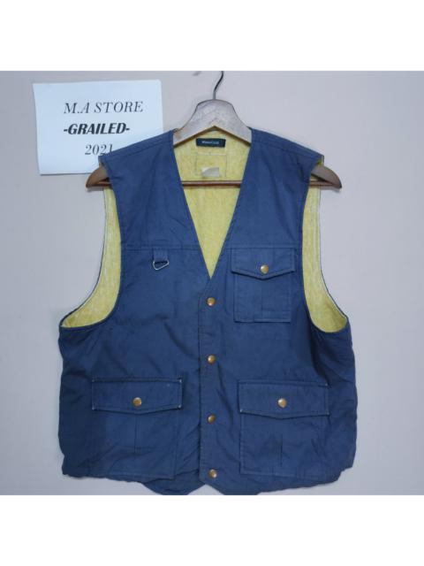 Other Designers Vintage - VINTAGE WINTER COAT TACTICAL MULTIPOCKET BUTTON UPS VEST
