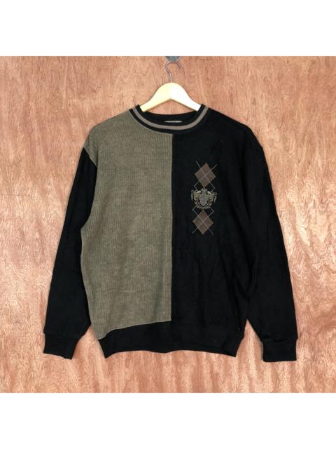 Other Designers Homespun Knitwear - Vulgaris Black vintage art Knitwear #6044