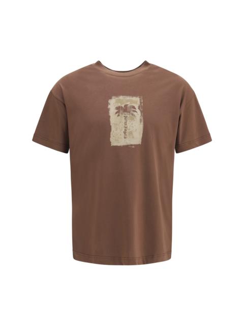 Palm Angels Palm Angels Men Brushed Palm Tree Regular Tee