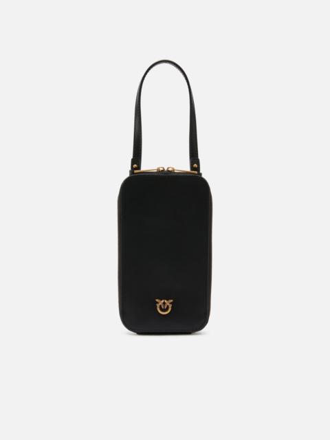 PINKO ZIP-AROUND LEATHER SMARTPHONE CASE