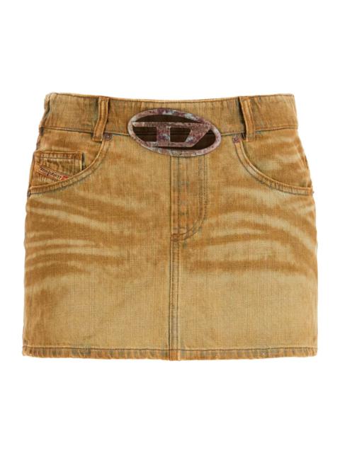 Diesel Mini Skirt By De-R Women