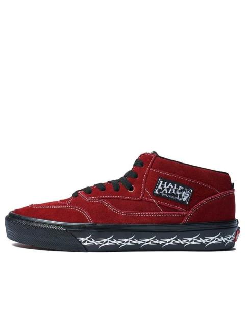 Vans Vans Supreme x Half Cab 'Barbed Wire - Burgundy' VN0A5KRWZ3S