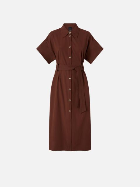 PINKO MIDI SHIRT DRESS WITH BELT