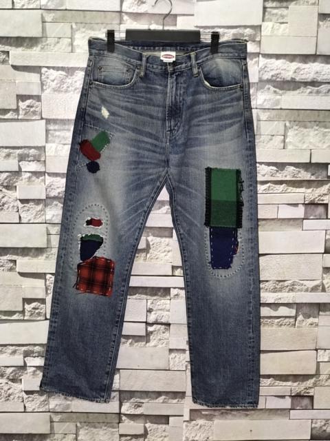 Other Designers MasterPiece - Masterpiece Patch Work Selvedge Jeans Made in Japan