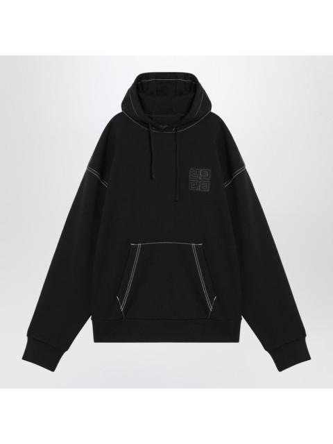Givenchy Givenchy 4G Black Cotton Hoodie Men