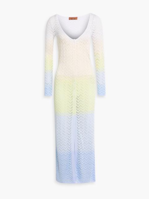 Missoni Crochet-knit cardigan