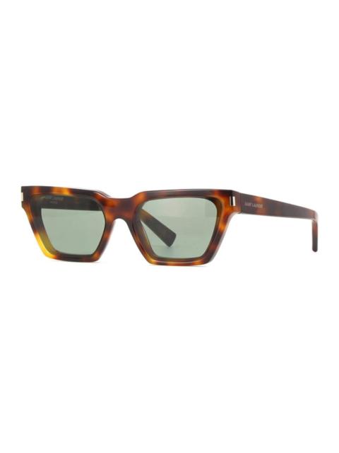 SAINT LAURENT Saint Laurent Ladies Brown Cat Eye Sunglasses SL633CALISTA 003
