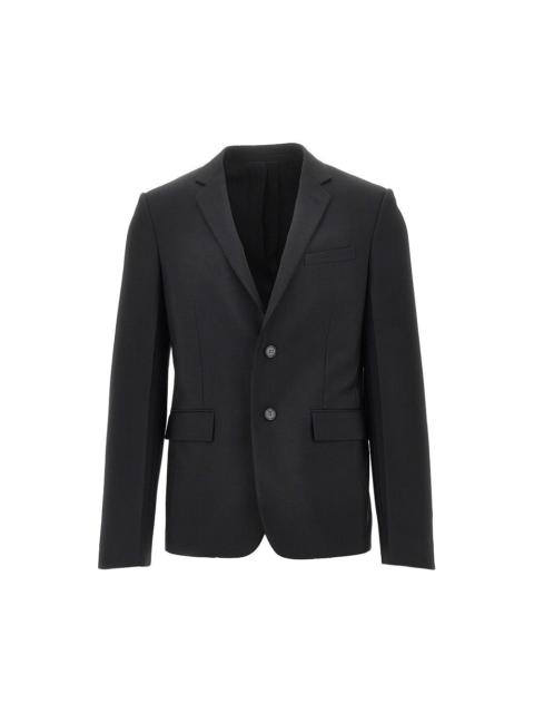 FENDI Fendi Kid Mohair Slim Fit Jacket Black Men