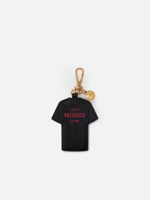 PINKO PINKO PAZZESCO T-SHIRT CHARM KEYRING