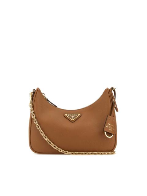 Prada Prada Camel Leather Re-Edition 2005 Shoulder Bag