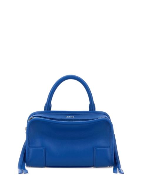 Loewe Loewe Women Blue Leather Mini Amazona Handbag