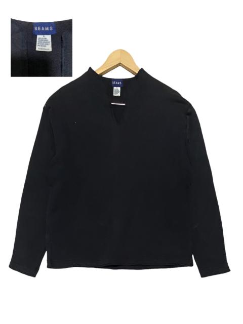 Other Designers Vintage - VINTAGE BEAMS V-NECK WITH LONG SLEEVE