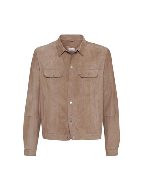 Brunello Cucinelli leather jacket