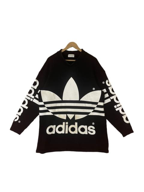 adidas Vintage Adidas sweatshirt big logo made in japan