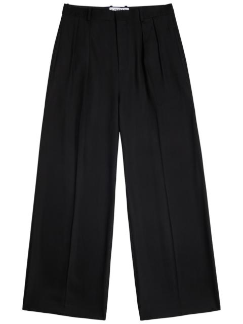 Loewe Loewe Logo-embroidered Woven Trousers
