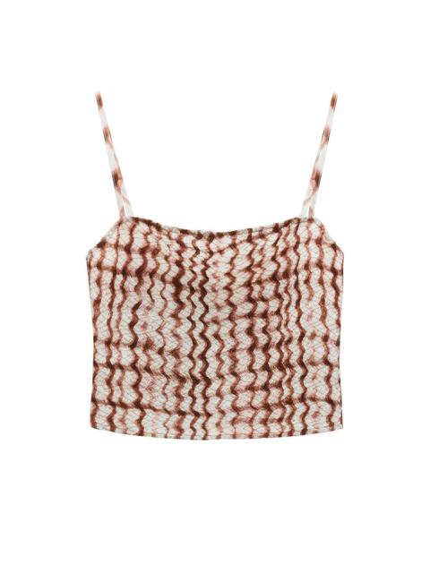 DOROTHEE SCHUMACHER CHECKED STATEMENT TOP