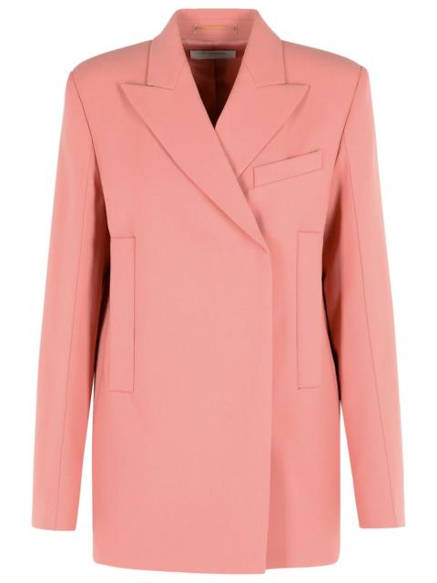 Sportmax Sportmax 'ESULE' Blazer Antique Pink Virgin Wool