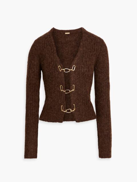 Cult Gaia Adel wool-blend cardigan