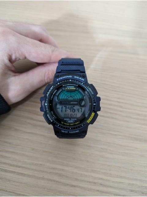 Casio Fishing watch (tells you best time to fish) WS-1200H