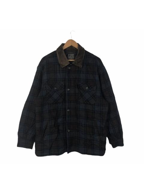 Other Designers Vintage Life Tools Flannel Jacket Style