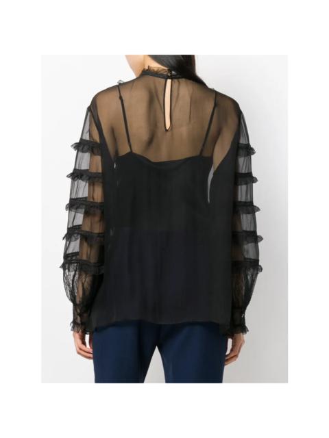Valentino Valentino Garavani Sheer Organza Blouse