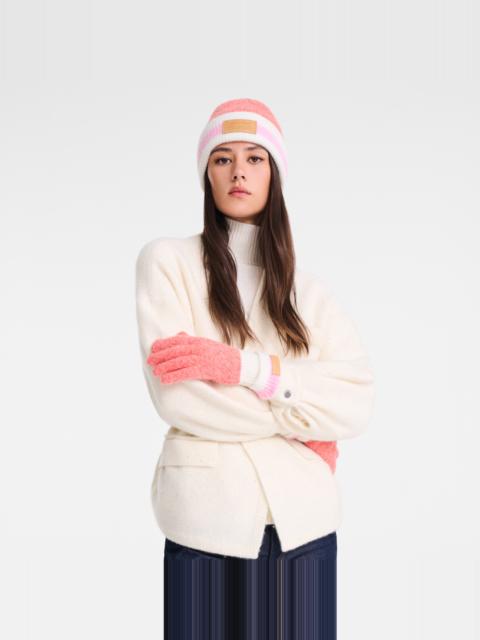 Longchamp Beanie Coral/Pink - Knit