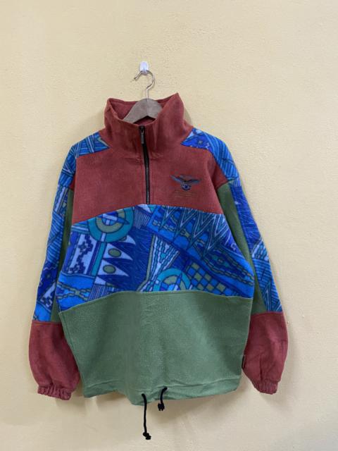 Other Designers Vintage - Vintage Descente Japanase Brand Fleece Half Zipped